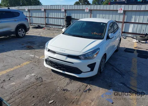 2022 Kia Rio Lx из США, поврежденный, VIN 3KPA24AD6NE499053